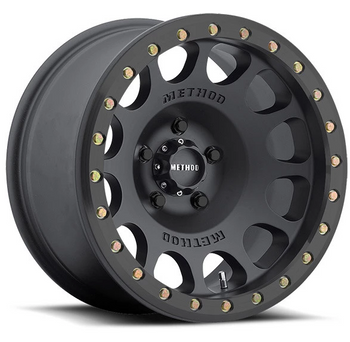 Method Race Wheel MR10579012538B 105 Beadlock in Matte Black 17x9