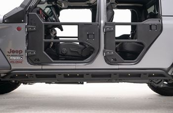 Fab Fours JT20-G1850-1 Tube Rock Sliders for Jeep Gladiator JT 2020+