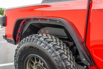 DV8 Offroad INFEND-04RB Rear Aluminum Inner Fenders for Jeep Gladiator JT 2020+