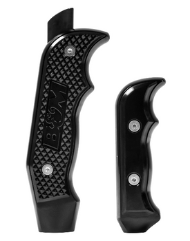 B&M Racing 81101Magnum Grip Automatic Transmission & Transfer Case Shift Knob Set for Jeep Wrangler JK 2007-2011