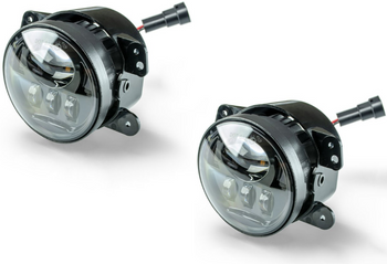 DV8 Offroad BCFLJL-01 LED Fog Light Pair for Jeep Wrangler JL & Gladiator JT 2018+