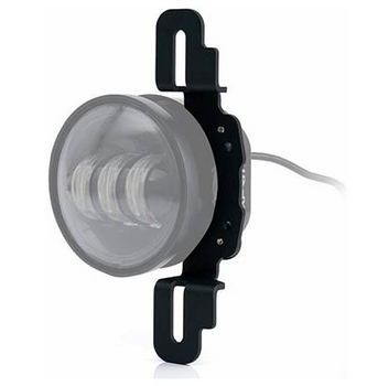 Oracle Lighting 5857-504 Fog Light Adapter Brackets for Jeep Wrangler JK, JL & Gladiator JT with Factory Steel Bumpers 2013+