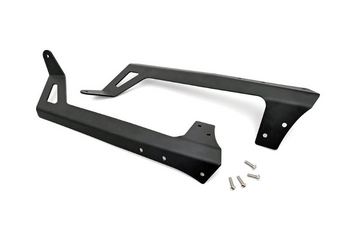 Rough Country 70504 50" LED Light Bar Windshield Mounts for Jeep Wrangler JK 2007-2018