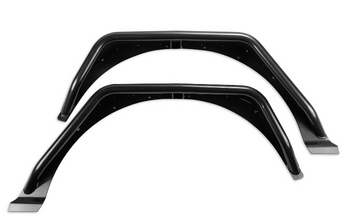 FabTech FTS24248 Rear Steel Tube Fender Flares for Jeep Gladiator JT 2020+