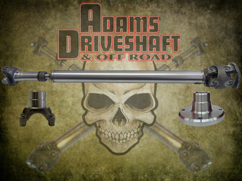 Adams Driveshaft  ASDJL-1350R Rear 1350 CV Driveshaft for Jeep Wrangler JK 2018+