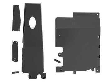 Rough Country 10616 Engine & Transfer Case Skid System for Jeep Wrangler JL 4 Door 2018+