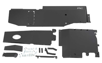 Rough Country 10608 Engine, Gas Tank & Transfer Case Skid System for Jeep Wrangler JL 4 Door 2018+