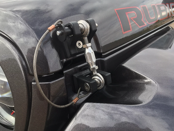 DV8 Offroad D-JL-190001-K Hood Hold Downs for Jeep Wrangler JL & Gladiator JT 2018+
