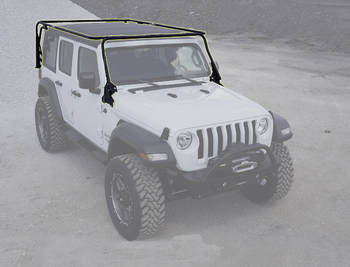 LoD Offroad JRR1814 Destroyer Base Roof Rack for Jeep Wrangler JL 4 Door 2018+