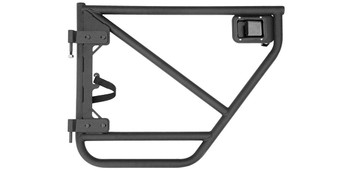 Rancho RS62122B RockGEAR Tubular Rear Doors for 4 Door Jeep Wrangler JL & Gladiator JT 2018+