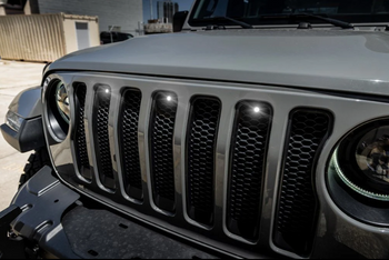 Oracle Lighting 5870-001 Pre-Runner Style LED Grille Light Kit with White LEDs for Jeep Wrangler JL 2018+
