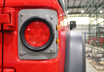 Motobilt MB5521 Round Tail Light Conversion Kit for Jeep Wrangler JL 2018+