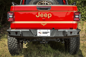 Rugged Ridge 11540.37 HD Rear Bumper for Jeep Gladiator JT 2020+