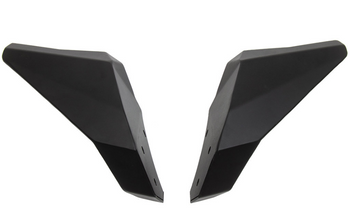 ICON Vehicle Dynamics 25153 Impact Front Bumper End Caps- Full Width for Jeep Wrangler JL & Gladiator JT 2018+