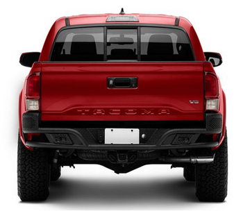 Body Armor 4x4 TC-2962 Desert Series Rear Bumper for Toyota Tacoma 2016-2023
