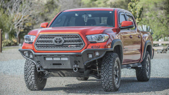 Body Armor 4x4 TC-19337 Desert Series Front Bumper for Toyota Tacoma Gen 3 2016-2023