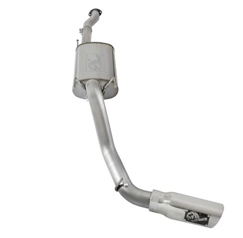 aFe Power 49-46026-P MACH Force XP 3" Single Exhaust System with Polished Tip; Side Exit for 3.5L Toyota Tacoma 2016-2023