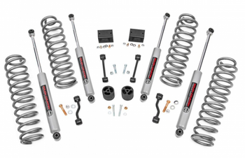 Rough Country 2.5" Suspension Lift with Shocks for Jeep Wrangler JL 2 Door 2018+