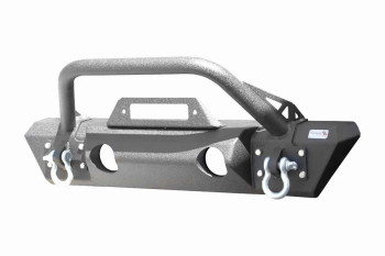 Fishbone Offroad FB22178 Front Stubby Bumper for Jeep Wrangler JL & Gladiator JT 2018+