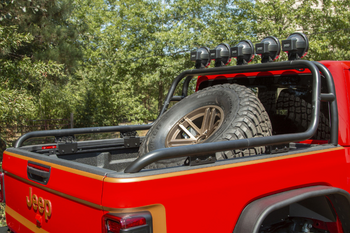 Rugged Ridge 11546.71 Bed Mounted Spare Tire Carrier for Jeep Gladiator JT 2020+