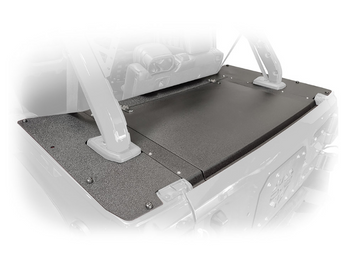 DV8 Offroad JLRS-01 Rear Locking Storage Cover for Jeep Wrangler JL 4 Door 2018+