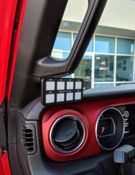 Switch Pros SP-JLJT-MT Mounting Kit for Jeep Wrangler JL & Gladiator JT 2018+