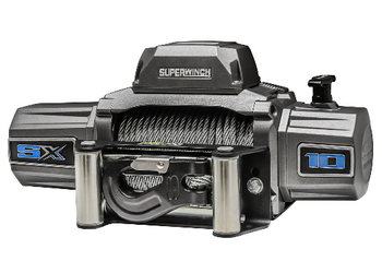 Superwinch 1710200 SX Series 10,000 Steel Cable Winch with Wired Remote