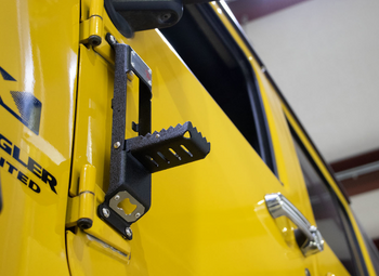 Fishbone Offroad FB21237 Door Mounted Hinge Step for Jeep Wrangler JK, JL & Gladiator JT 2007+