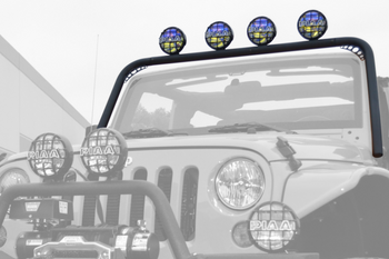 Body Armor JK-6126 Windshield Light Mount for Jeep Wrangler JK 2007-2018