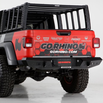 Go Rhino 273120T Trailline Rear Full Width Bumper for Jeep Gladiator JT 2020+