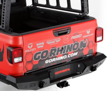 Go Rhino 273120T Trailline Rear Full Width Bumper for Jeep Gladiator JT 2020+
