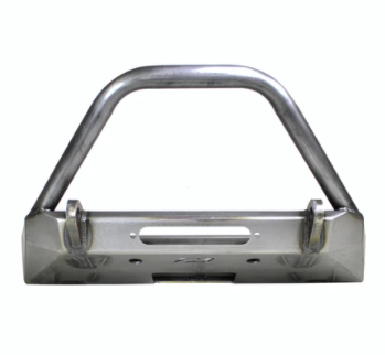 Motobilt MB1149-BB Tomahawk Front Frame Chop Bumper with Bull Guard for Jeep Wrangler JK, JL & Gladiator JT 2007+