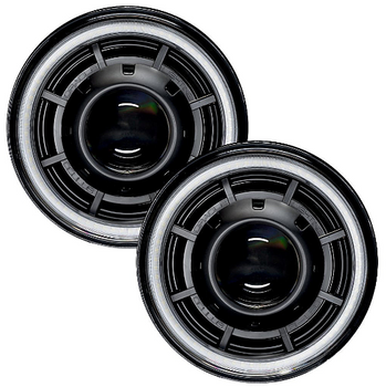 Oracle Lighting 5876-001 Oculus 7" Bi-LED Projector Headlights for Jeep Wrangler JK 2007-2018