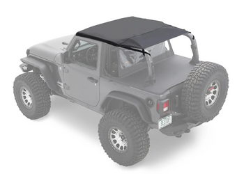 Bestop 52607-35 Header Safari Bikini Top for Jeep Wrangler JL 2 Door 2018+