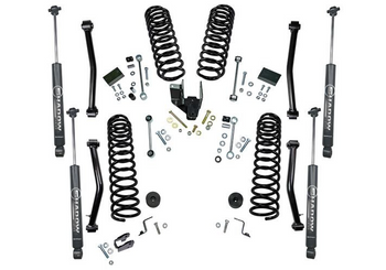 Superlift K193 4" Dual Rate Coil Spring Lift with Shadow Shocks for Jeep Wrangler JL 2 Door 2018+