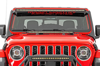 Rough Country RCH5100 9" LED Projector Headlights for Jeep Wrangler JL & Gladiator JT 2018+