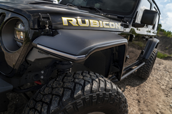 Bushwacker 11950-07 HyperForm Front & Rear Fender Flares for Jeep Wrangler JL 2018+