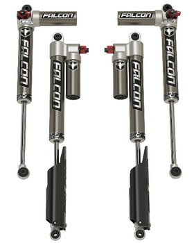 Falcon 14-02-33-400-000 SP2 3.3 Fast Adjust Piggy Back Shock Kit for Jeep Gladiator JT 2020+