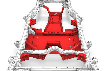 Motobilt MB7006 4 Link Suspension Bracket & Skid Kit for Jeep Wrangler JL 4 Door 2018+