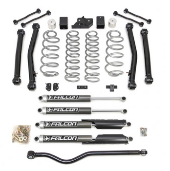 ReadyLift 69-6837 3.5" Terrain Flex 4-Arm Lift with Falcon 2.1 Shocks for Jeep Wrangler JL 2018+