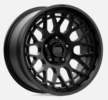 KMC Wheels KM72278550700 Technic Wheel 17x8.5 5x5 in Satin Black
