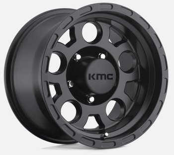 KMC Wheels KM52279050706N KM522 Enduro Wheel 17x9 5x5 in Matte Black