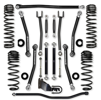 Rock Krawler JL25NL-4 2.5" X Factor "No Limits" System for Jeep Wrangler JL 4 Door 2018+