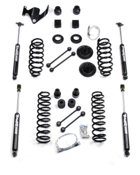 TeraFlex 3" Lift Kit for Jeep Wrangler JK 2007-2014 with shocks
