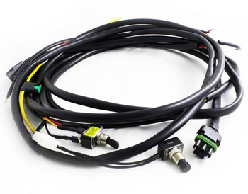 Baja Designs 640119  XL/OnX6 Wire Harness Hi-/Low 355 Watts Max