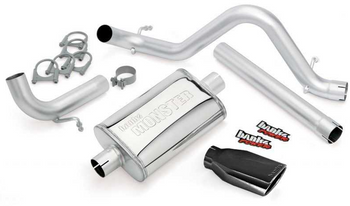 Banks Power 51343-B Monster Exhaust for Jeep Wrangler JK 4 Door 3.6L 2007-2018