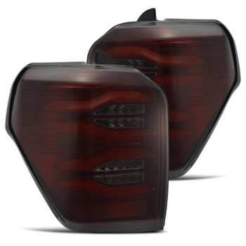 AlphaRex 690020 PRO-Series LED Tail Lights in Red Smoke for Toyota 4Runner 2010+
