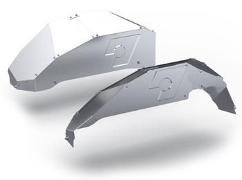 Artec JK2111 Rear Inner Fenders for Jeep Wrangler JK 2007-2018