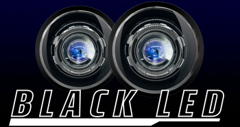 HIDProjectors 7" Black Series Bi-LED Projector Headlights for Jeep Wrangler JK 2007-2018