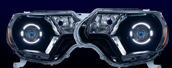 HIDProjectors Expedition Series Stage 2 Bi-LED Switchback Headlights for Toyota Tacoma 2012-2015
